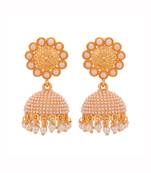 Copper Jhumki Wedding & Engagement Earrings