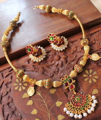 Multicolor Agate Necklace Sets 1