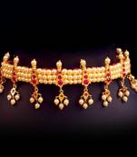 (Chinchhaar) MAHARASHTRIAN TRADITIONAL CHOKAR NECK SET