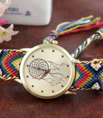 New Fashion Women Braided Rope Wrist Watch