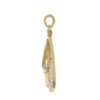 18Kt Pure Gold The Shining Lotus Earrings By Jewellery Bazaar 3