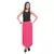 Pink plain cotton lycra skirts