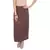 Brown plain cotton lycra skirts