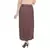 Brown plain cotton lycra skirts