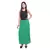 Green plain cotton lycra skirts