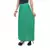 Green plain cotton lycra skirts