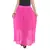 Pink wrinkled chiffon skirts