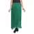 Green wrinkled chiffon skirts