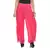 Pink wrinkled chiffon palazzo