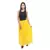 Yellow wrinkled chiffon skirts