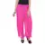 Pink wrinkled chiffon palazzo