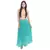 Rama green wrinkled chiffon skirts