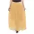 Beige wrinkled chiffon skirts