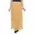 Beige wrinkled chiffon skirts