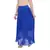 Blue wrinkled chiffon skirts