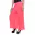 Pink wrinkled chiffon palazzo