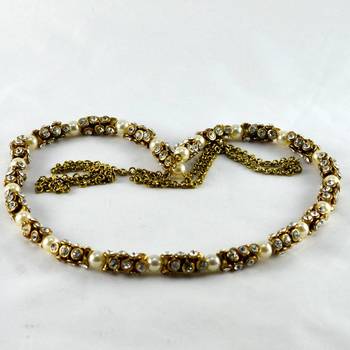 Micro Gold Platted Kamarband Kandora Kankti Polky Size -46"Inch  1