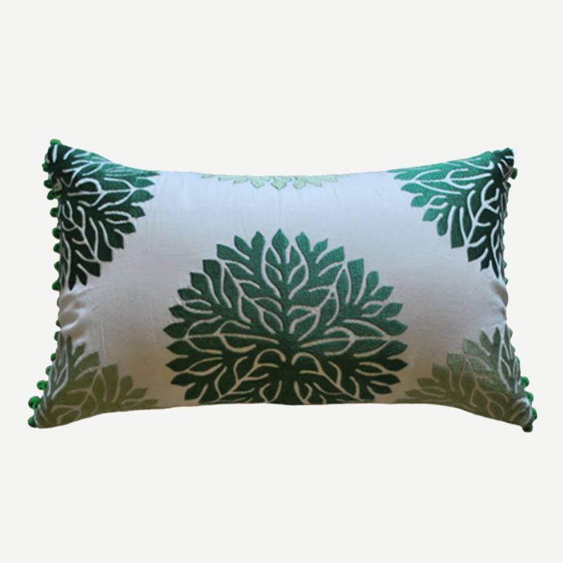 go green cushion cover