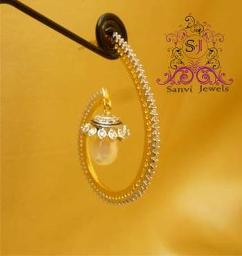 Designer American Diamond Earring 3