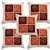 White Polysilk Cushion Cover- Set of 5