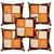 Best Selling Gold Print Cushion Cover-Set of 5