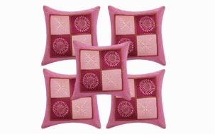 Stunning pink Cushion COver- set of 5 1