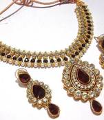Butterfly Necklace Set With Earrings