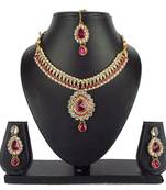 Butterfly Necklace Set With Earrings