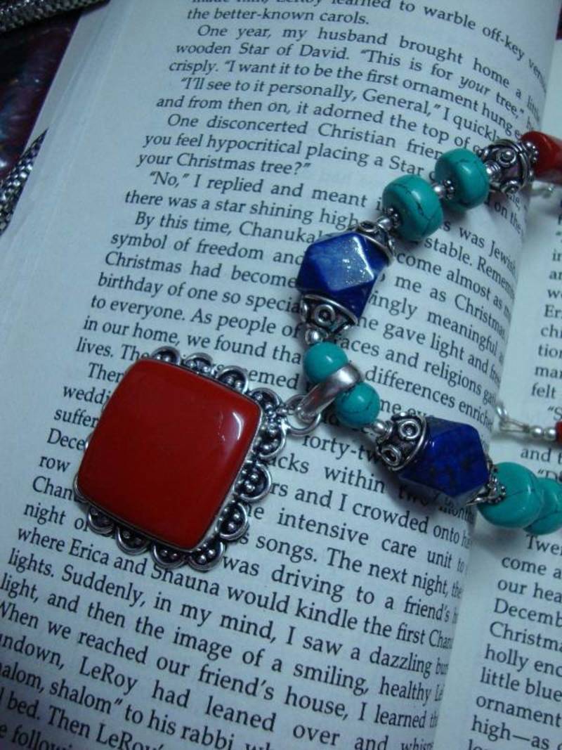 German Silver and Semiprecious Stones