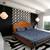 Indigo Camel print ajrak bedsheet Hand Block Printed cotton double bedsheet