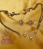 Kundan Paisley Mangalsutra