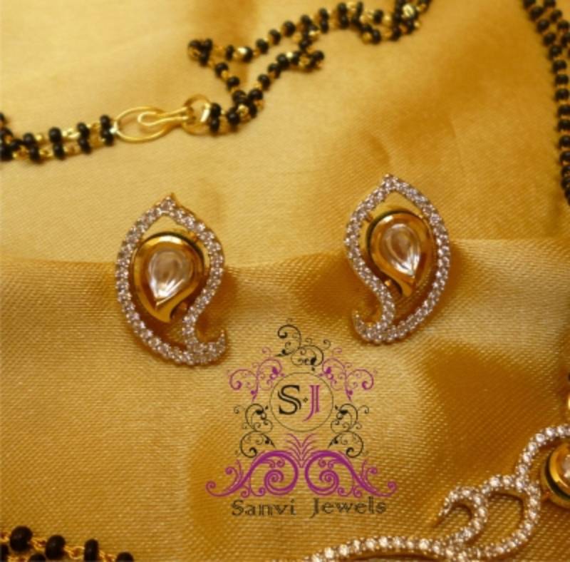 Kundan Paisley Mangalsutra