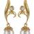 Adwitiya Collection  24K Gold Plated Contemporary Dangle & Drop Earring For Women