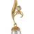 Adwitiya Collection  24K Gold Plated Contemporary Dangle & Drop Earring For Women