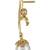 Adwitiya Collection  24K Gold Plated Contemporary Dangle & Drop Earring For Women