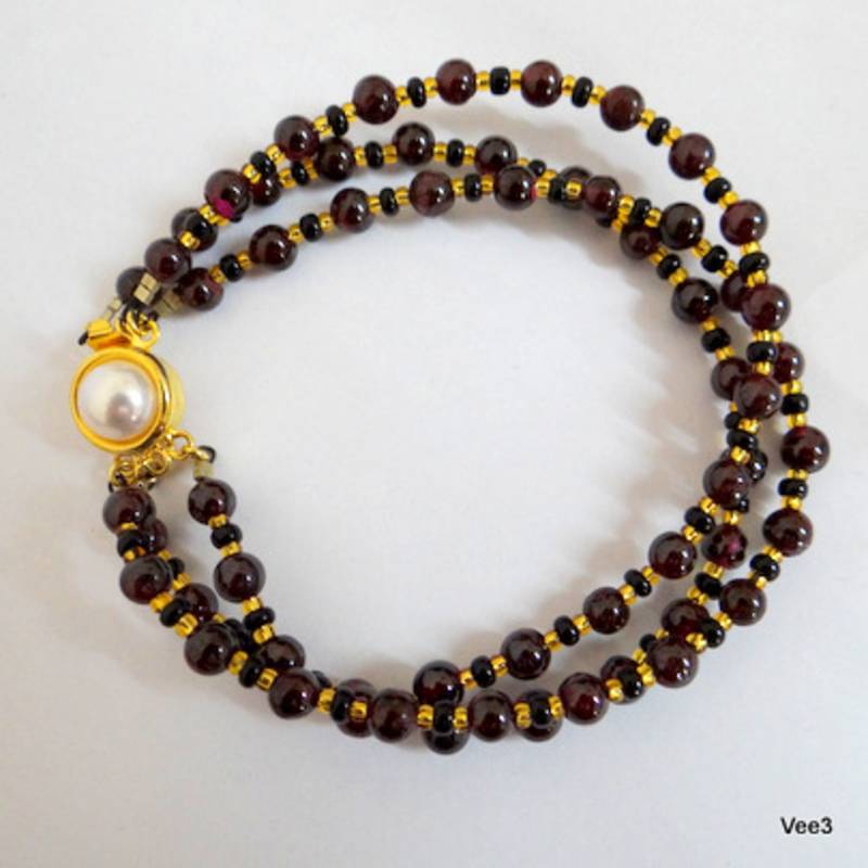 Garnet bracelet