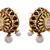 Elegant & Stunning Designer Earrings with Kundan, Pearl & Meenakari.