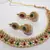 Multi color pearl gota necklace set