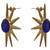Beautiful Blue Sun Earring