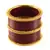 Extra Large Size  Brass & Acrylic Bangles Color Maroon