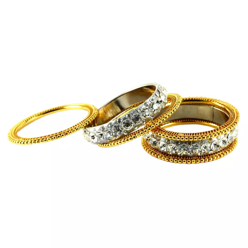 Extra Large Size  Brass Bangles Color Golden