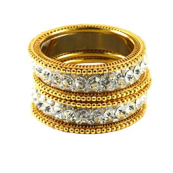 Extra Large Size  Brass Bangles Color Golden 2