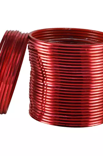 Extra Large Size  Metal Bangles Color Gajri