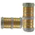 Extra Large Size  Brass & Metal Bangles Color White & Golden