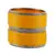 Extra Large Size  Brass & Acrylic Bangles Color Yellow