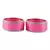 Extra Large Size  Brass & Acrylic Bangles Color Pink