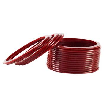 Extra Large Size  Acrylic Bangles Color Maroon 1