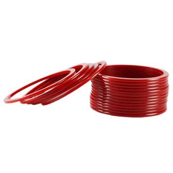 Extra Large Size  Acrylic Bangles Color Red 1