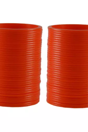 Extra Large Size  Acrylic Bangles Color Orange
