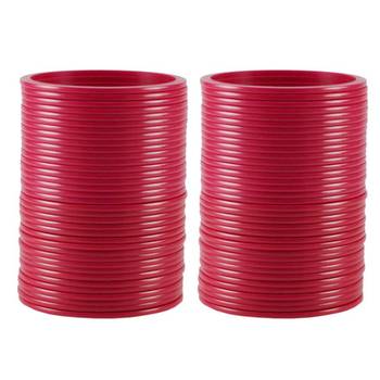 Extra Large Size  Acrylic Bangles Color Gajri 1